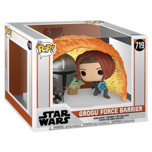 POP figura Moments Star Wars The Mandalorian Grogu Force Barrier