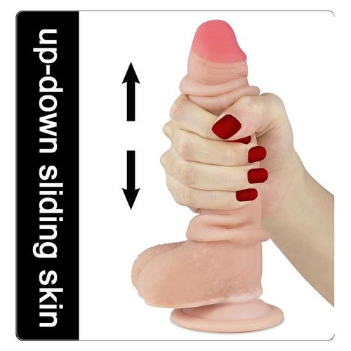 Lovetoy Sliding Skin dildo 17,5cm slika 7