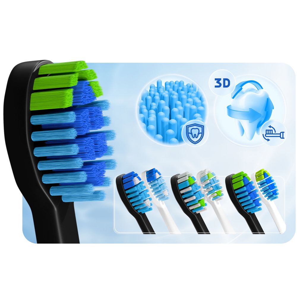 Berdsen Galaxy Duo Sonic četkica za zube, set od 2 komada slika 4