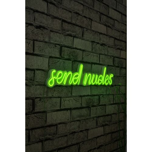 Wallity Ukrasna plastična LED rasvjeta, Send Nudes - Green slika 10