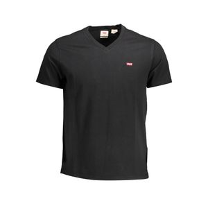 LEVI'S BLACK MEN'S SHORT SLEEVE T-SHIRT