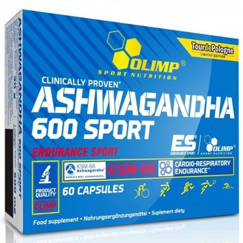 Olimp Ashwagandha 600 Sport, 60 kaps slika 1