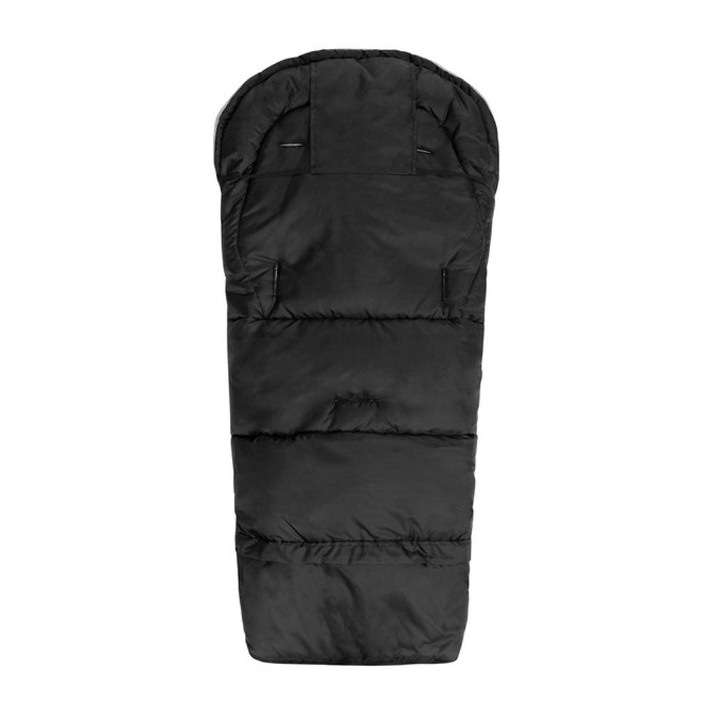 Combi 3u1 minky romper torba – crno/bež slika 2