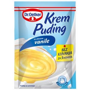 Dr.Oetker Krem puding Vanila, bez kuvanja 50g