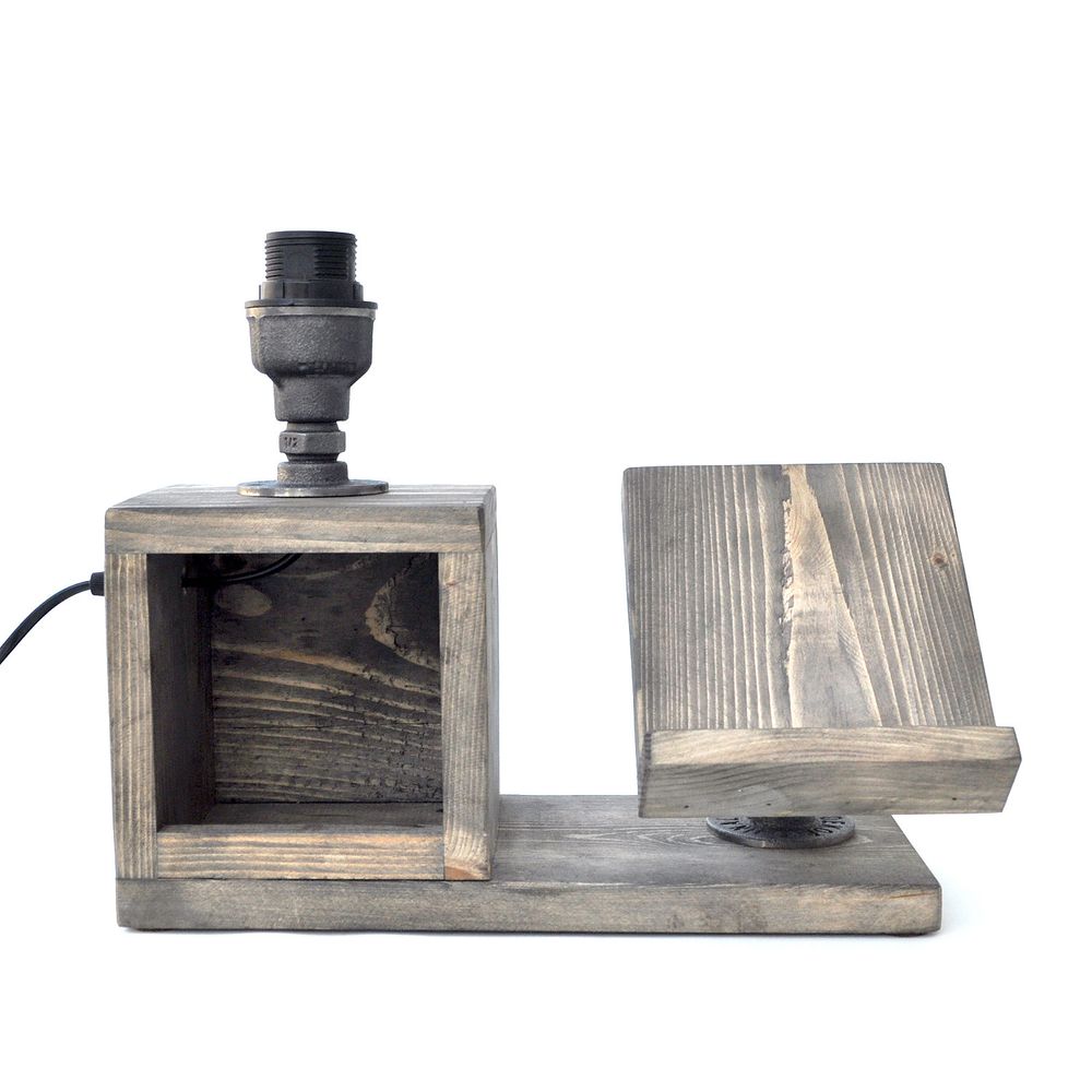 Crna Stolna Lampa Pp078 slika 5
