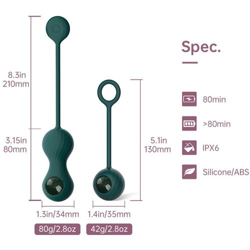 Magic Motion Crystal Duo Smart Kegel slika 20