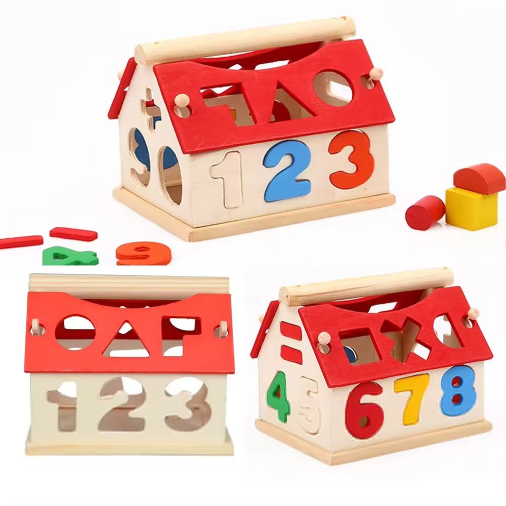 Didaktička igračka Montessori kućica  slika 5