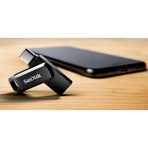 SanDisk Ultra Dual Drive Go USB Type-C, 32GB 3.1/3.0, crni slika 2