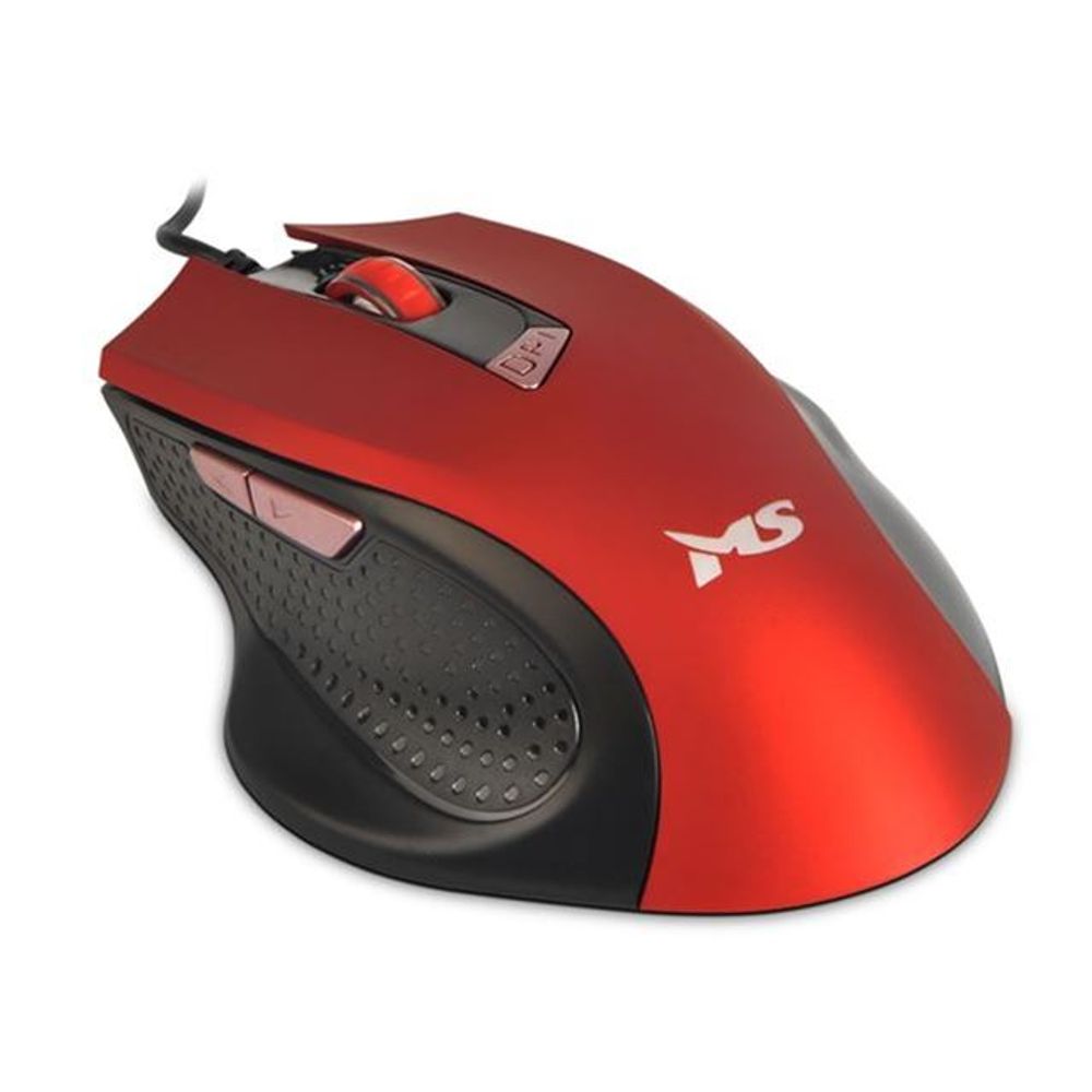MS FOCUS C116 žičani miš crveni slika 1