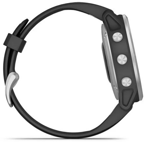 GARMIN pametni sat GARMIN Fenix 6S Silver crni / crni remen slika 5