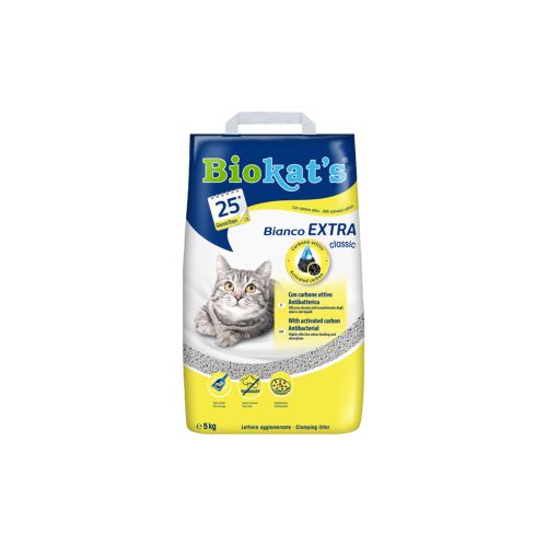 Gimborn Biokat's pijesak za mačke Bianco Extra, 5 kg slika 1