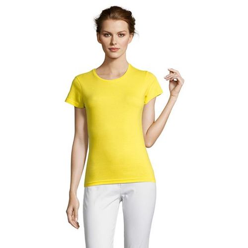 MISS ženska majica sa kratkim rukavima - Limun žuta, XL  slika 1
