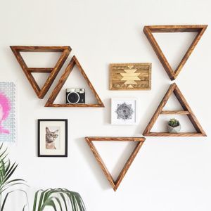 Walnut Zidna Polica Aa079