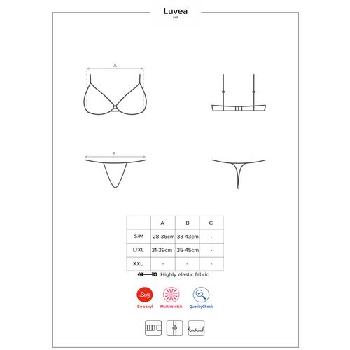 Sexy set 2-delni Luvae - L/XL slika 5