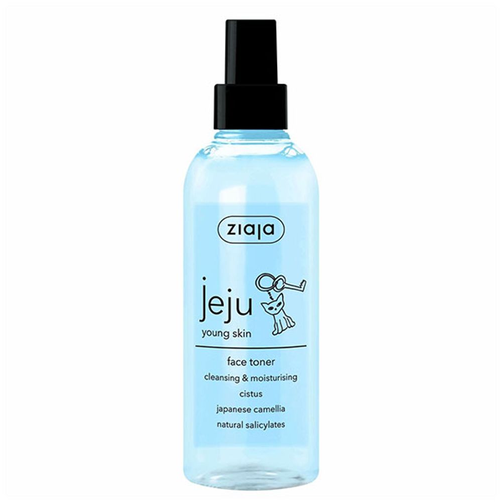 Ziaja JEJU tonik za lice u spreju na bazi bijelog  bušina i japanske kamelije 200ml slika 1