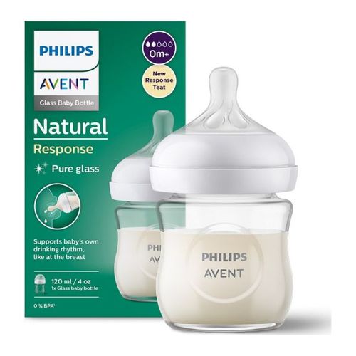 Avent Staklena Flašica Natural Response (120Ml) 0758 slika 3