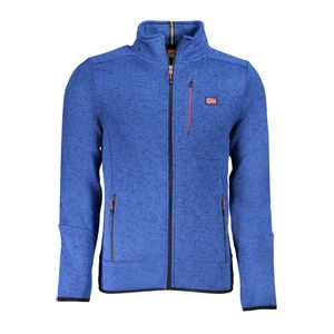 NORWAY 1963 MEN'S BLUE ZIP-UP SWEATSHIRT