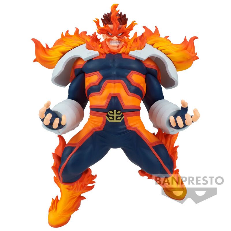 BANPRESTO My Hero Academia The Amazing Heroes Endeavor Figura – 17 cm image