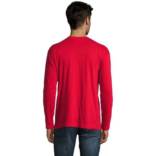MONARCH muška majica sa dugim rukavima - Crvena, L  slika 4
