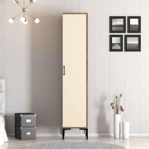 Kumsal S - Walnut, Cream Walnut
Cream Wardrobe slika 2