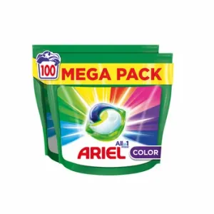 Ariel All-in-1 PODS kapsule za pranje rublja Color Clean & Fresh, 100 pranja XXL