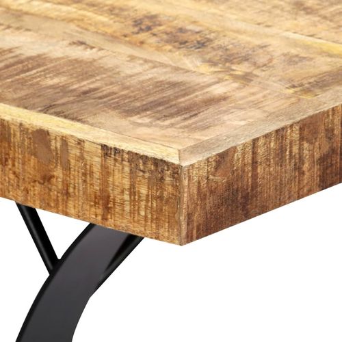 Blagovaonski stol od masivnog drva manga 180 x 90 x 76 cm slika 5