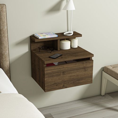 Olmo - Walnut Walnut Nightstand slika 2