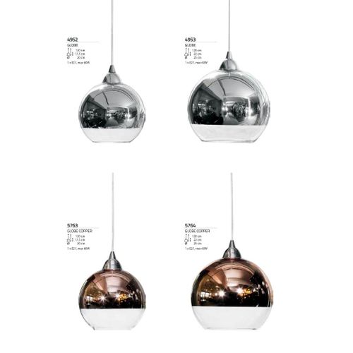 Viseća lampa — CHROME slika 3