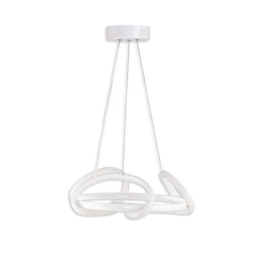 Arcturus White-White Light White Chandelier slika 5