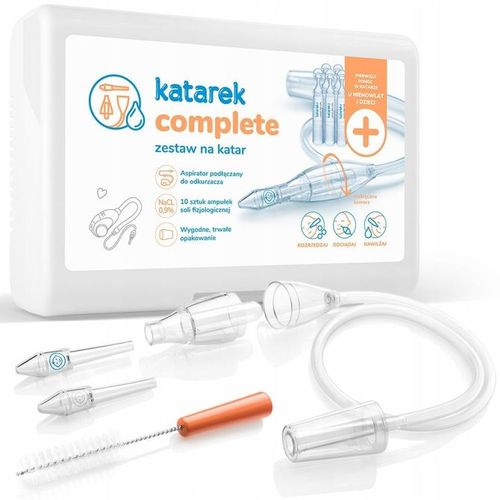 Katarek Complete aspirator s 10 ampula fiziološke otopine slika 3