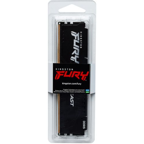 KINGSTON DIMM DDR5 32GB 5200MT/s KF552C40BB-32 Fury Beast Black XMP slika 5