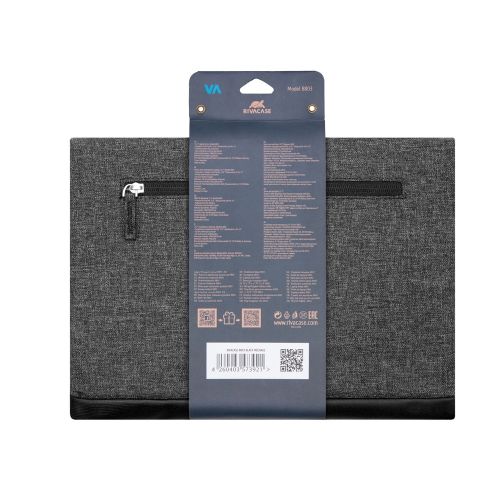 Torba RivaCase 13.3" Lantau 8803 Black Melange Ultrabook sleeve slika 11