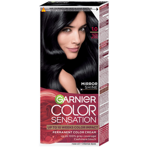 Garnier Color Sensation Boja za kosu  1.0 Ultra Onyx Black