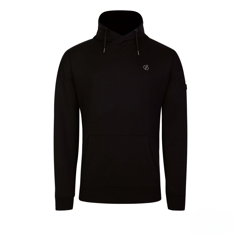 Dare2B Muški duks sa kapuljačom Distinctly Black/Black slika 1