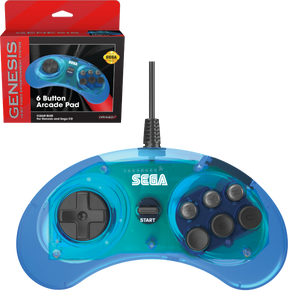 Sega PC Switch Controller MD Mini 6-B USB, plava