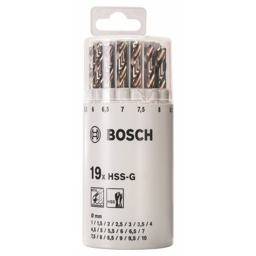 Bosch Set svrdla za metal HSS-G, DIN 338 slika 1