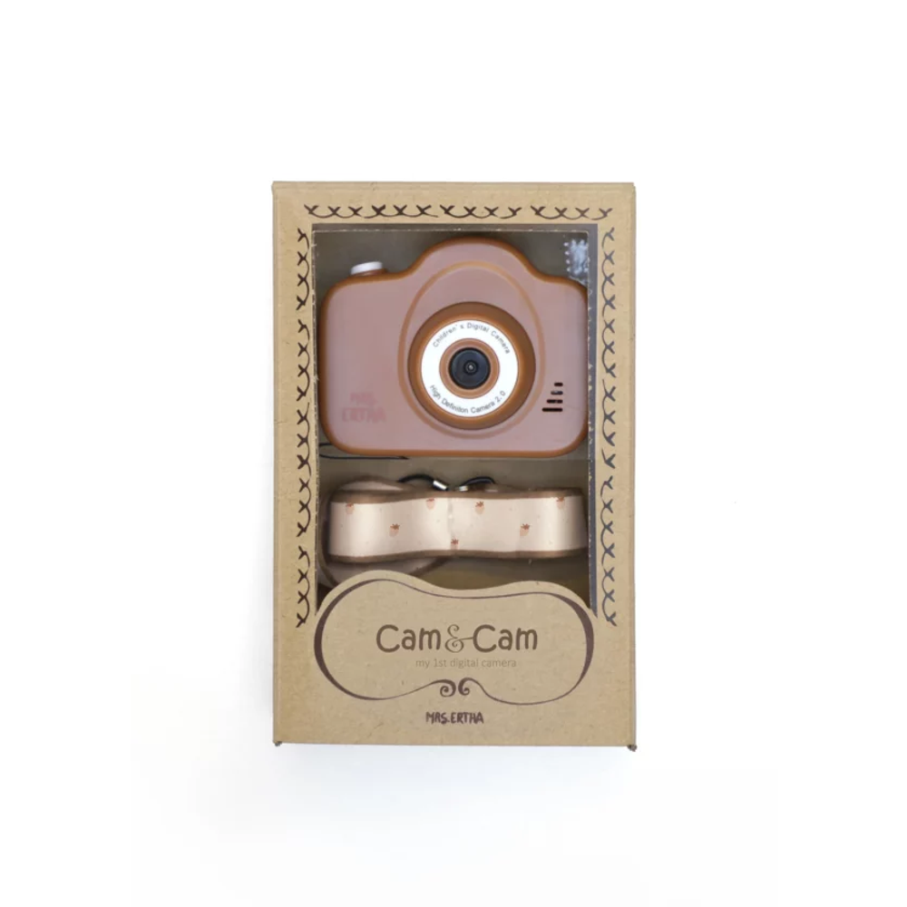 Mrs Ertha Fotoaparat za djecu Cam Cam V25 40MP/4GB, Strawberries Mood Rusted slika 1