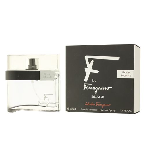 Salvatore Ferragamo F by Ferragamo Black Eau De Toilette 50 ml (man) slika 1