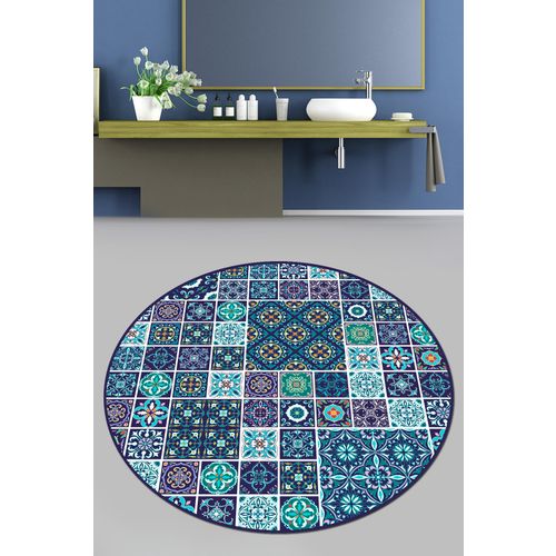 Carres Bleus (160 cm) Multicolor Bathmat slika 1