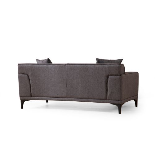 Atelier Del Sofa Dvosjed, Antracit, Petra 2 - Anthracite slika 6