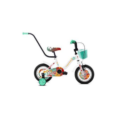 Capriolo BMX Bicikl VIOLA 12" - Bijelo Crveni Tirkizni slika 3