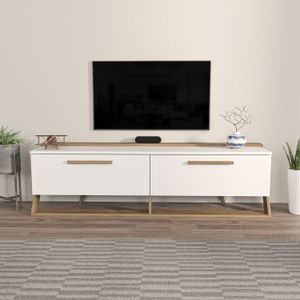 Astrid - White, Walnut White
Walnut TV Stand