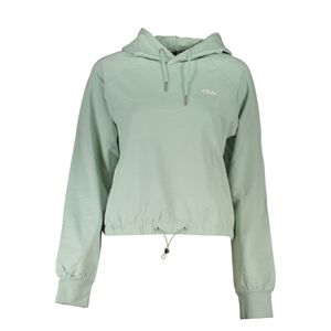 FILA WOMEN'S GREEN SWEATSHIRT WITHOUT ZIP