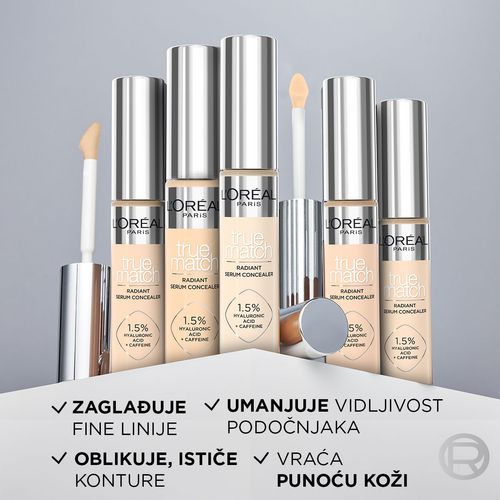 L'Oréal Paris True Match Radiant serum korektor 4N ​ slika 6