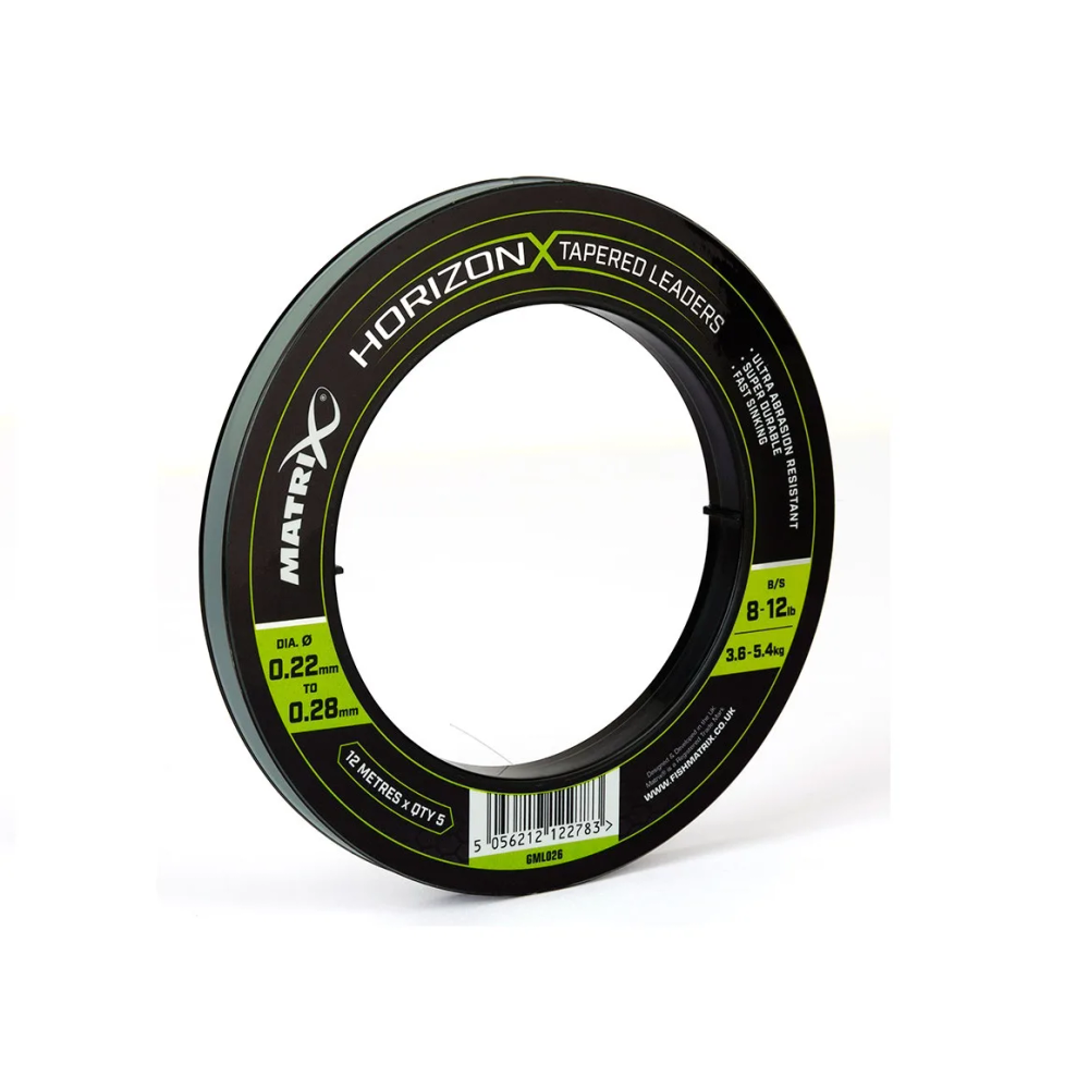 Matrix Horizon X Tapered Shock Leader 8lb x 5 (GML026) slika 1