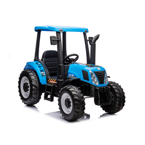 Traktor na akumulator A011 24V - plavi