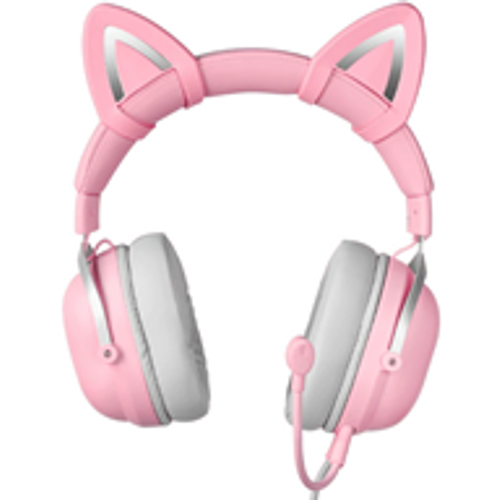 Slušalice PS4/PS5/Xbox One Onikuma X11 Cat Roze slika 3