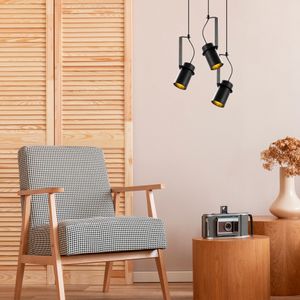 Spot - 6311 Black Chandelier