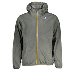 K-WAY GREEN MEN'S SPORTS JACKET