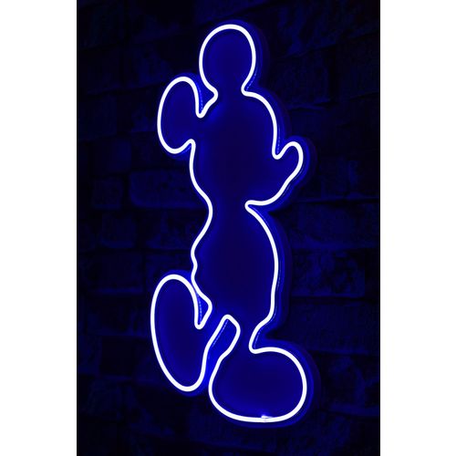 Wallity Ukrasna plastična LED rasvjeta, Mickey Mouse - Blue slika 8